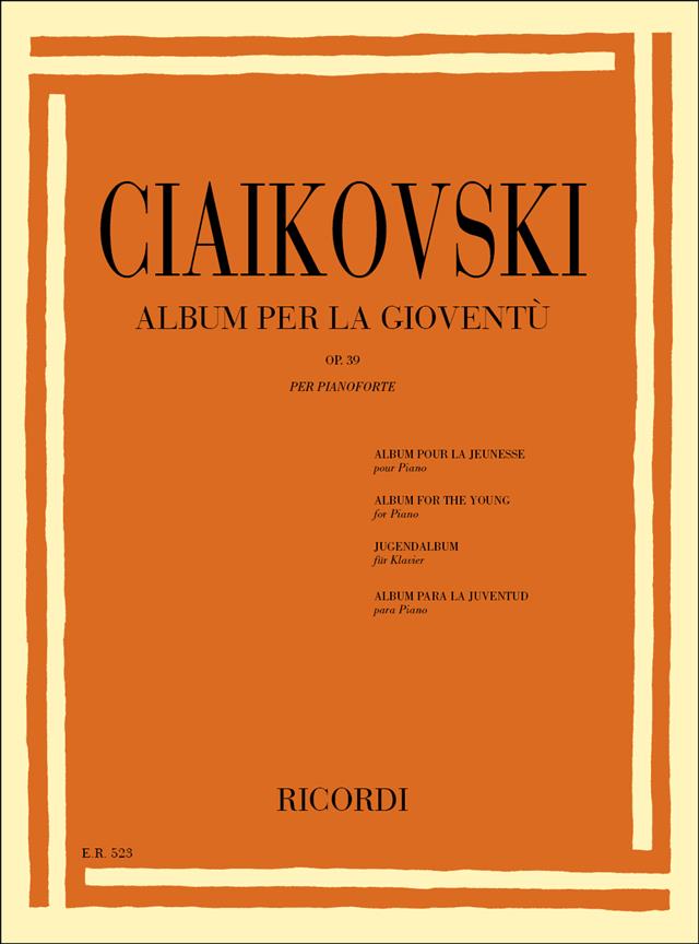 Album Per La Gioventu Op. 39 - Ed. Marciano - Per Pianoforte - pro klavír